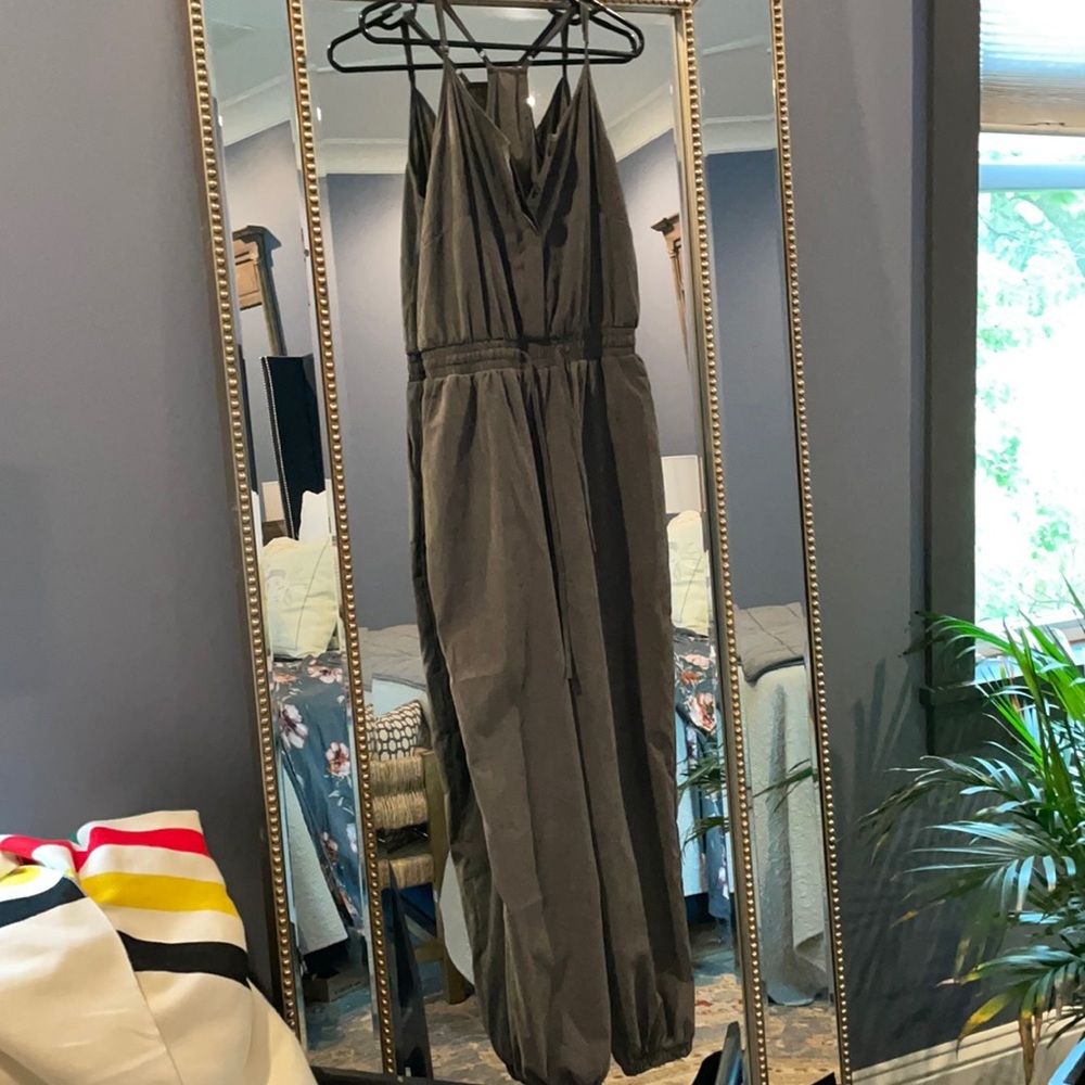 Strap-y button front romper